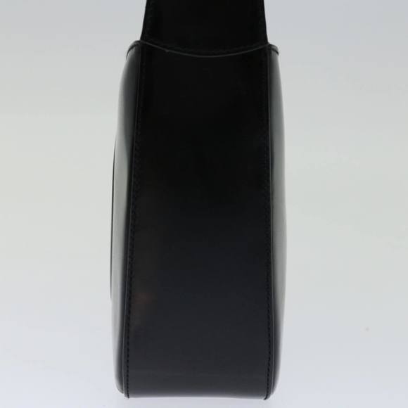 GUCCI Interlocking Hand Bag Patent leather Black 007 2023 0249 Auth ti1576 - Picture 4 of 16